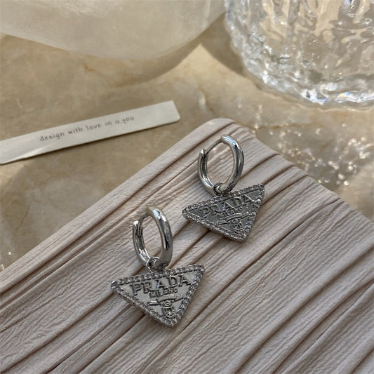 PD  earring silver