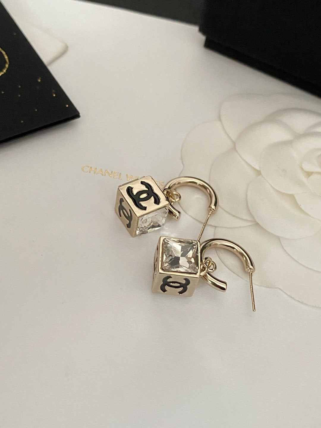 Coco dice earrings