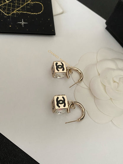 Coco dice earrings