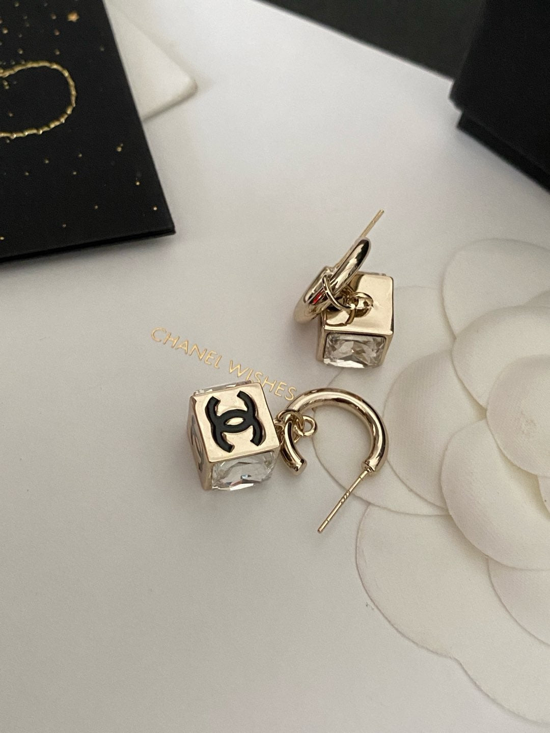 Coco dice earrings