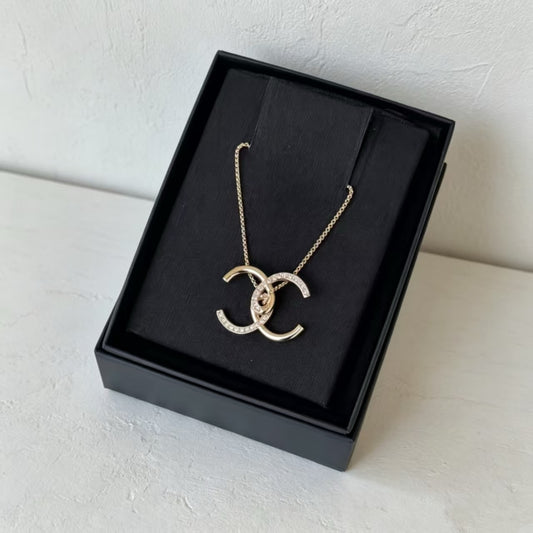 C Diamond Necklace