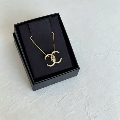 C Diamond Necklace