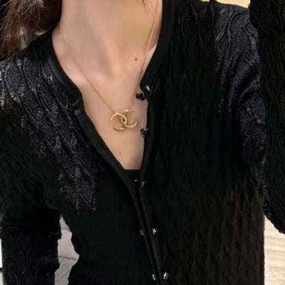 C Diamond Necklace