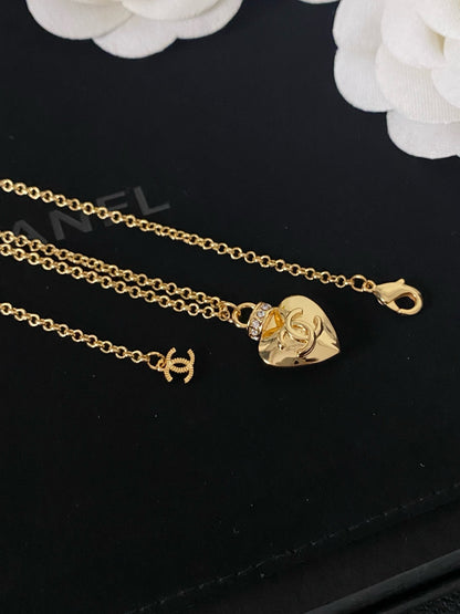 Cici Drama Heart Necklace