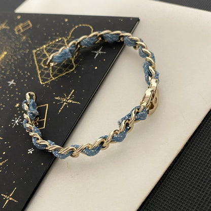 COCO Denim Blue Chain Bracelet 💙