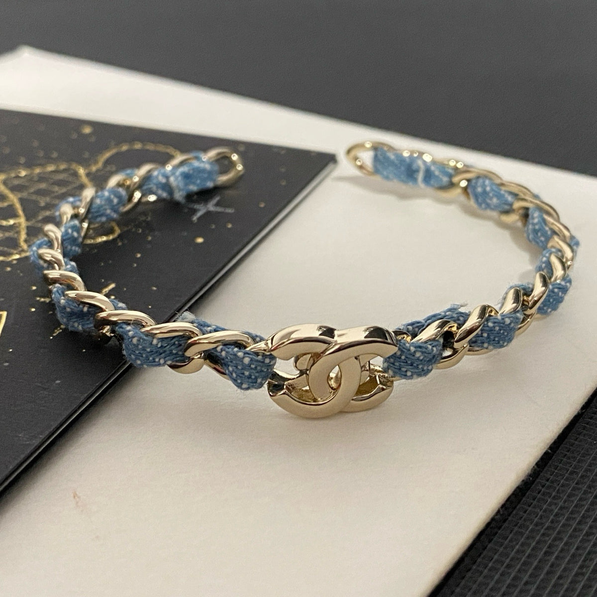 COCO Denim Blue Chain Bracelet 💙
