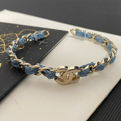 COCO Denim Blue Chain Bracelet 💙