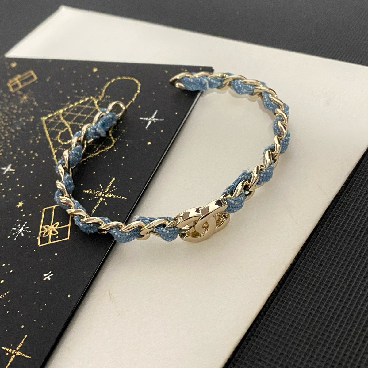 COCO Denim Blue Chain Bracelet 💙