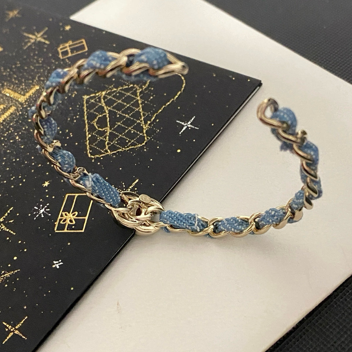 COCO Denim Blue Chain Bracelet 💙