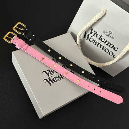 Vivian Leather Statement Bracelet