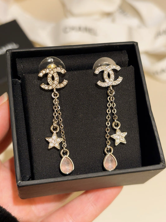 CICI crystal drop earrings