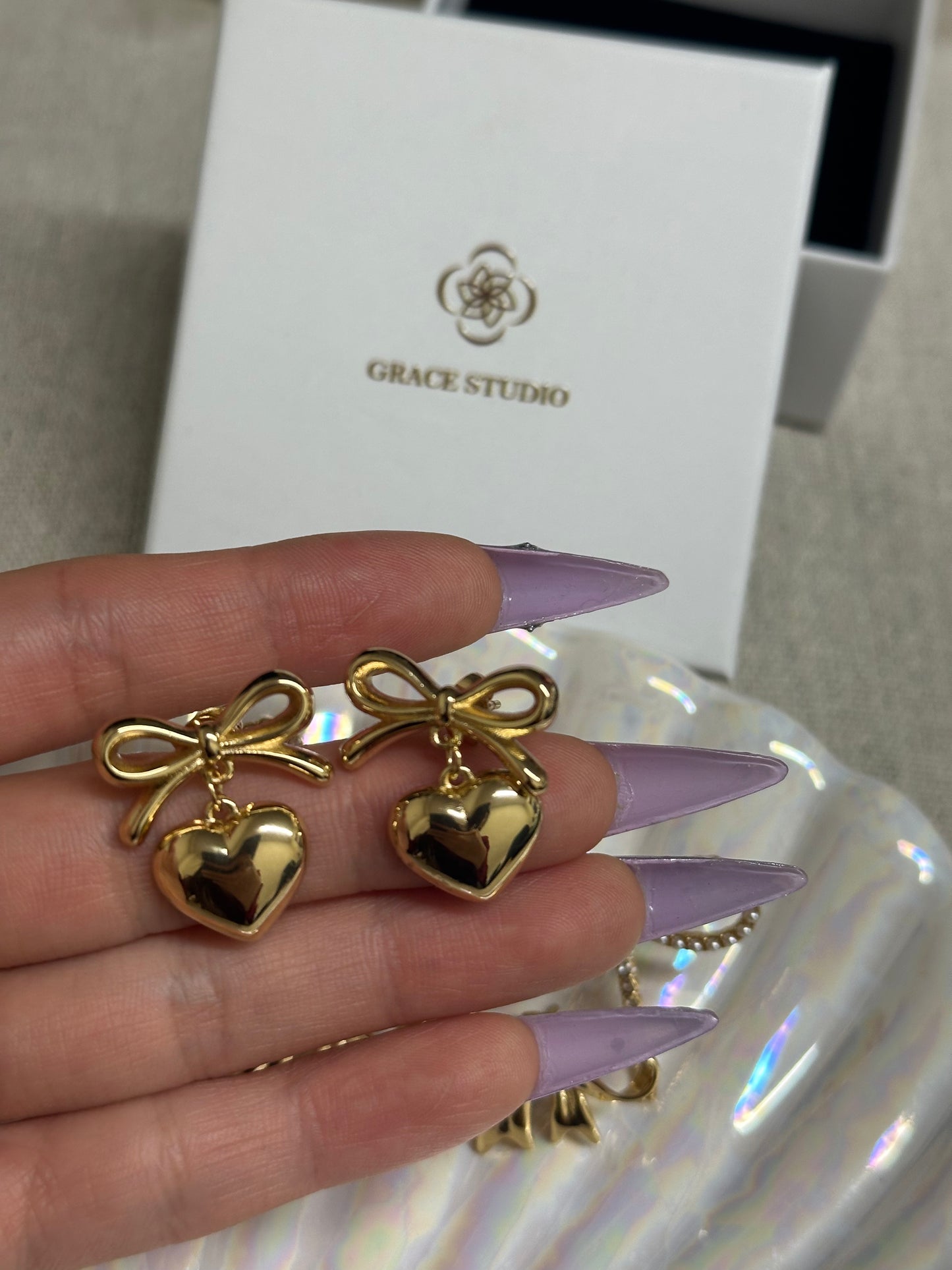 Xmas Bow Earrings Collection