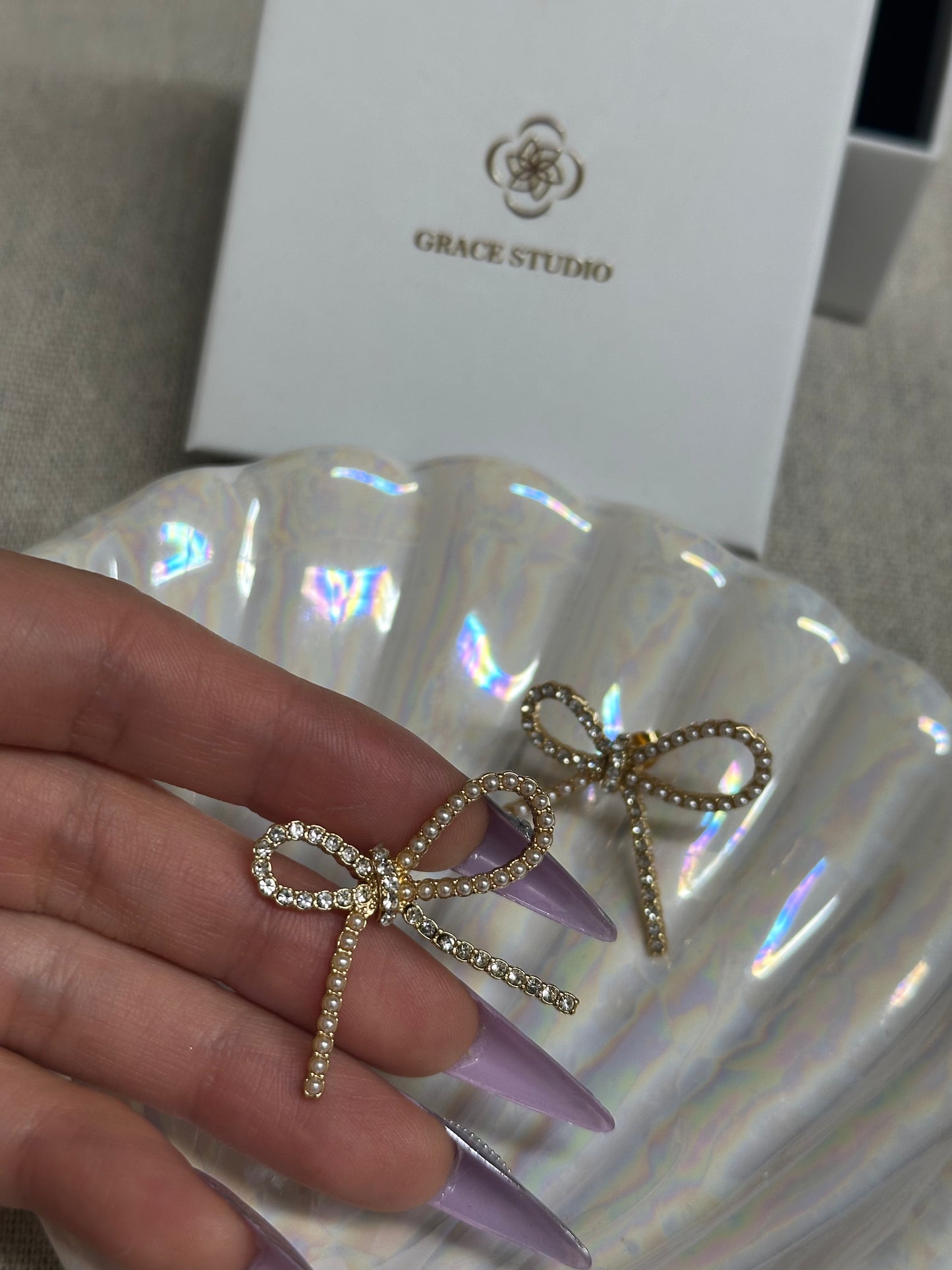 Xmas Bow Earrings Collection