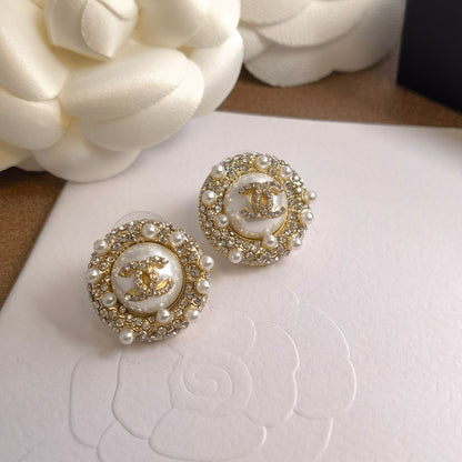 Cexy crystal ball earrings