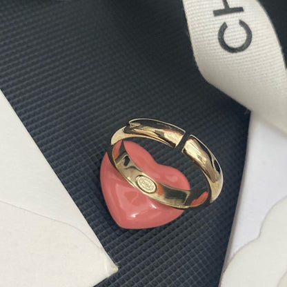 Cici crystal  heart ring