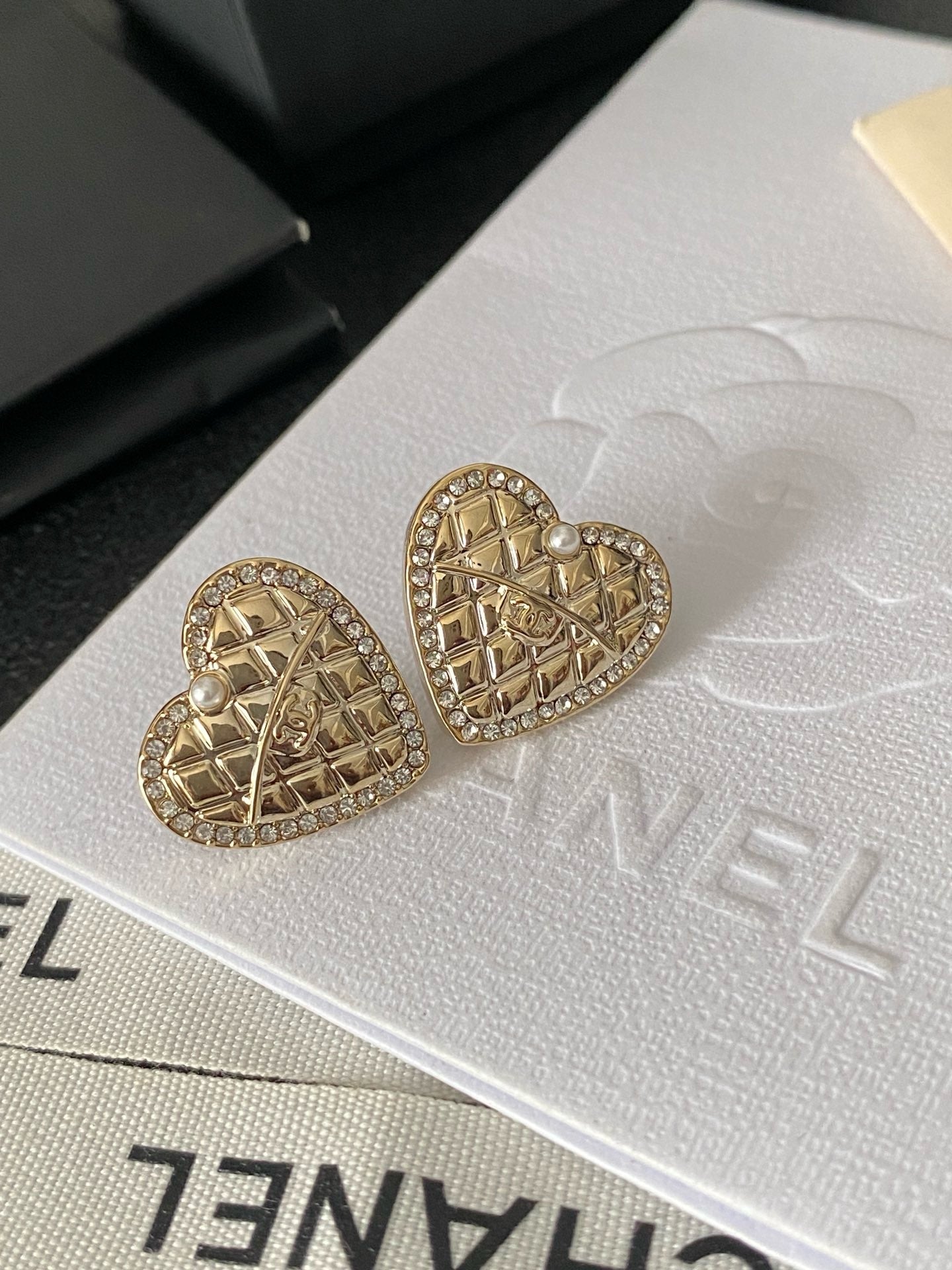 Coco statement love earrings