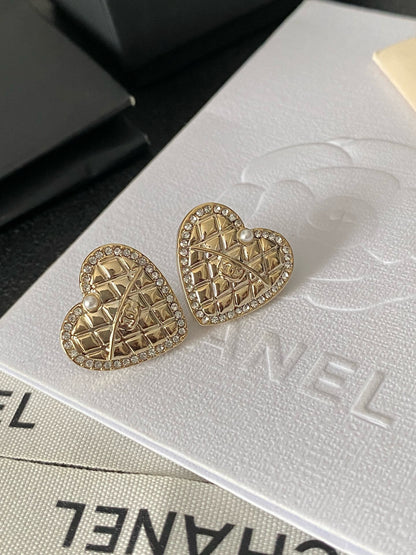 Coco statement love earrings