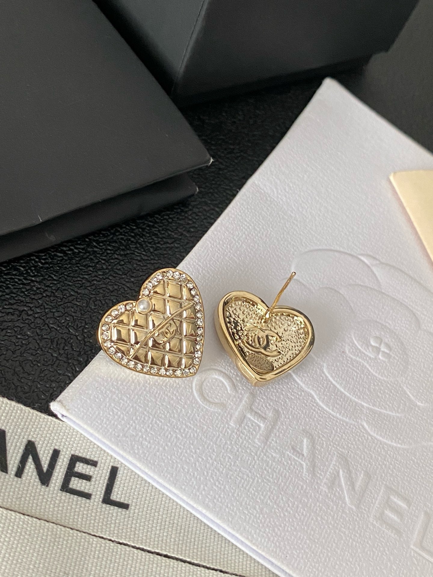 Coco statement love earrings