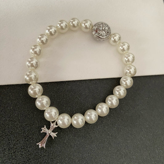C&H Rebel Pearl Bracelet