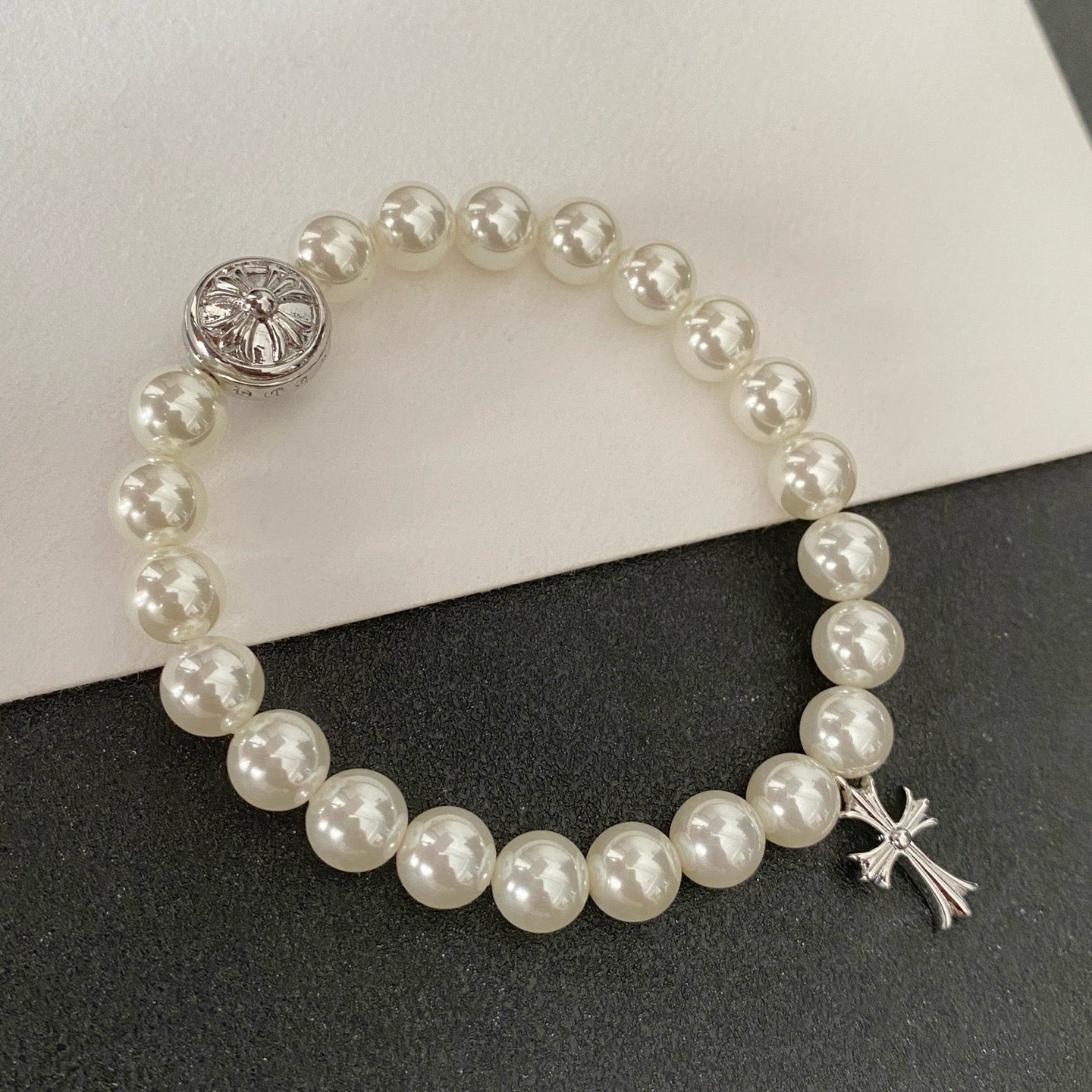 C&H Rebel Pearl Bracelet