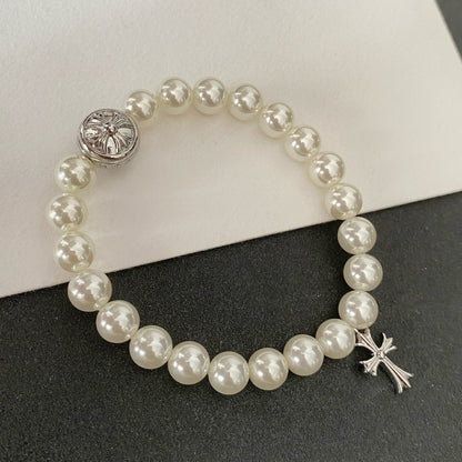 C&H Rebel Pearl Bracelet