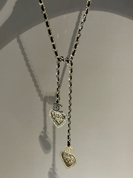 Coco statement heart necklace