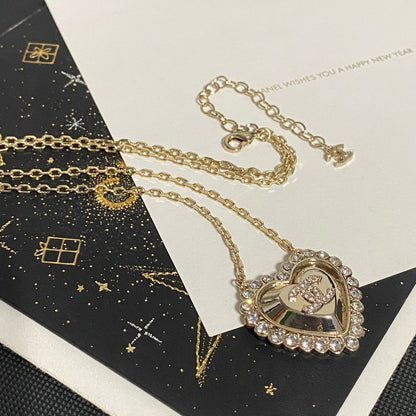 Coco golden heart necklace
