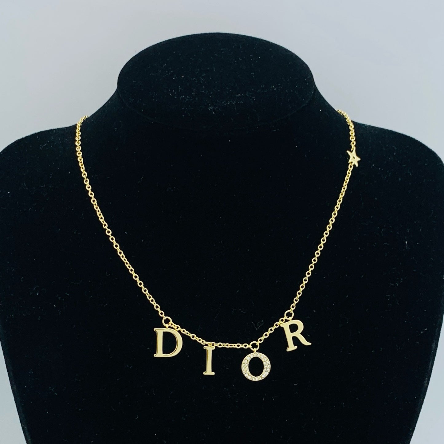 CD letter necklace