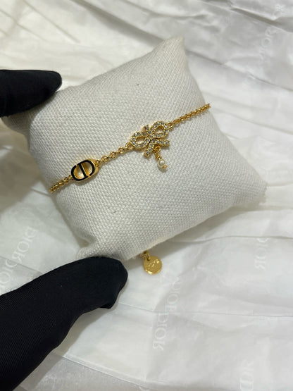 Cindy D bow bracelet
