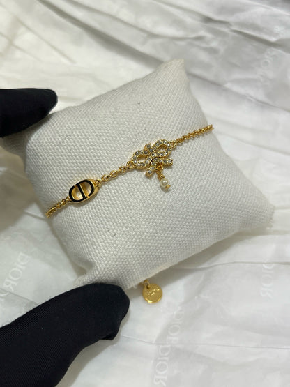 Cindy D bow bracelet