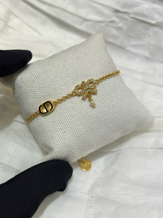 Cindy D bow bracelet