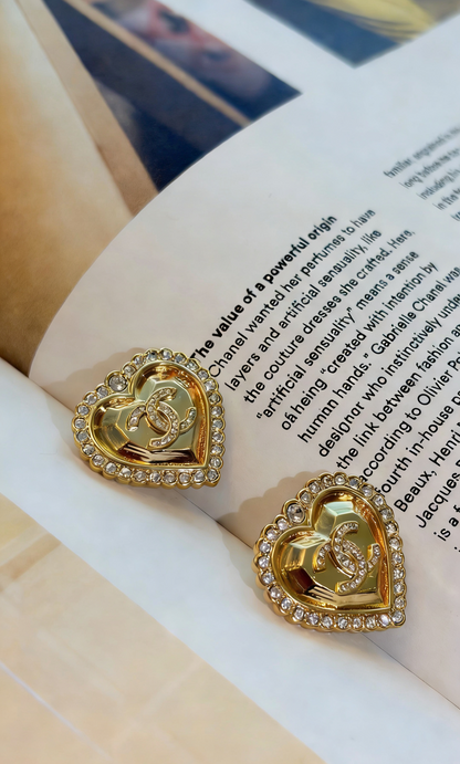 Miah Heart Earrings