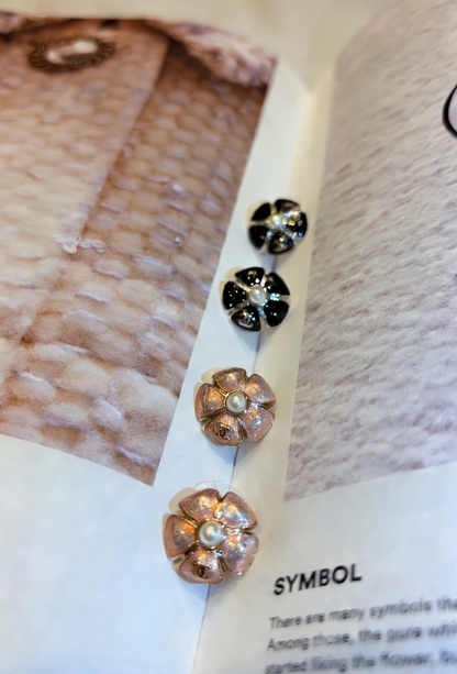 Camellia Flower Earrings