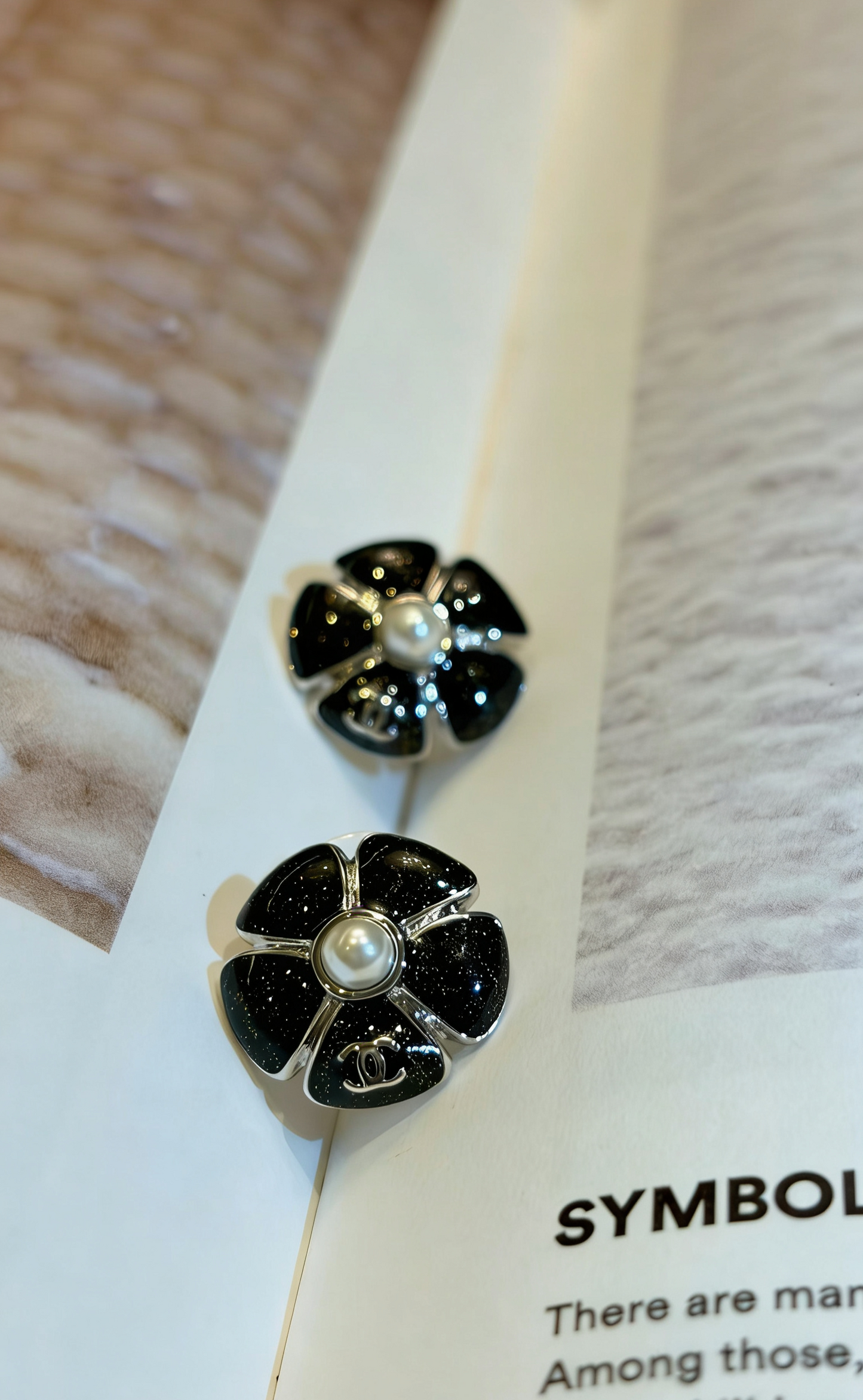 Camellia Flower Earrings