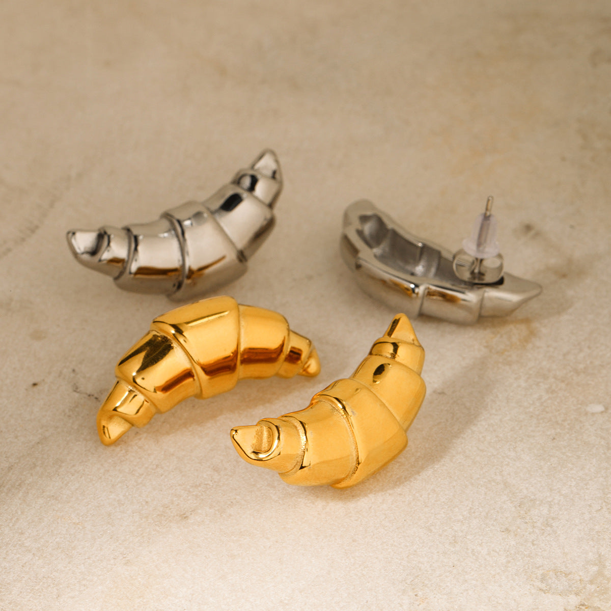 Croissant earring