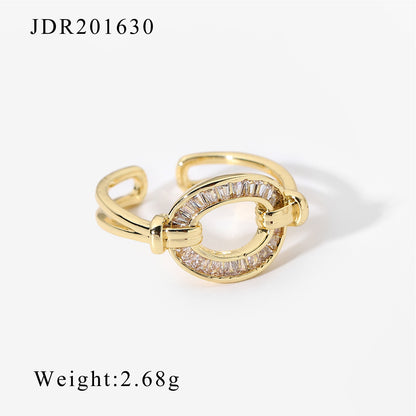 Crystal rings