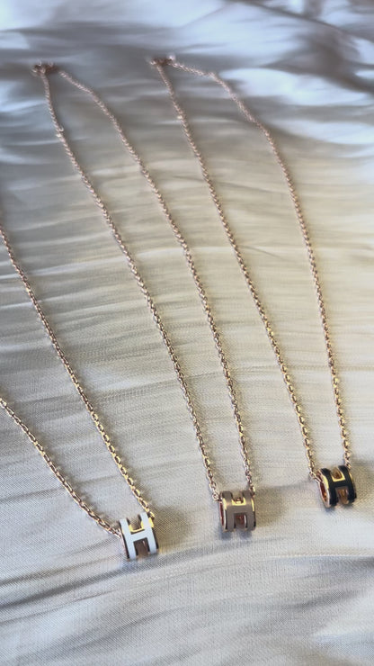 Emma Mini-Logo Necklace