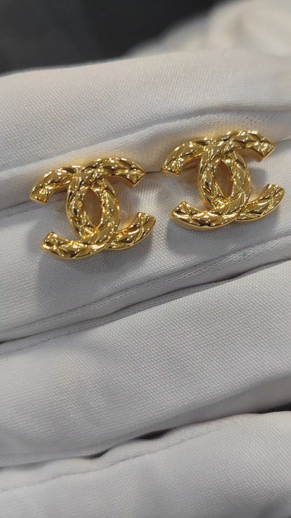 CC Stud Earrings